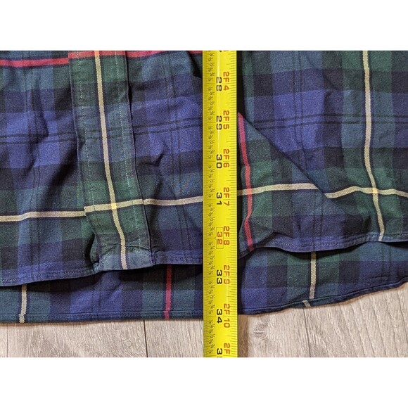 Ralph Lauren Long Sleeve Button Down Shirt Men 3XB Multi Color Plaid Print Pony - Picture 8 of 12